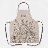 Earthy Floral Specialized All-over Printed  Schort (Voorkant)