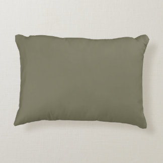 Earthy Green Trending Solid Color Pairs Sage Accent Kussen