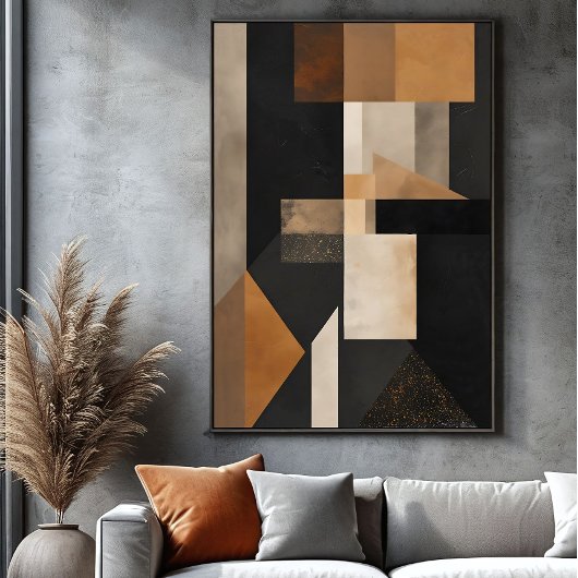 Earthy Harmony Canvas Afdruk