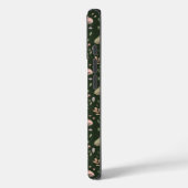 Earthy Olive Green Fungi Seamless Pattern Boho Case-Mate iPhone Case (Achterkant / Links)