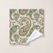 Earthy Paisley Towel Boho Gift for Grandparents (Gant de toilette)