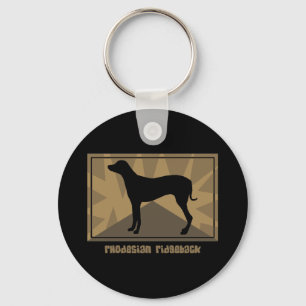 Earthy Rhodesian Ridgeback Sleutelhanger