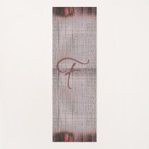 Earthy Suede Pink Red Faded Woven Canvas