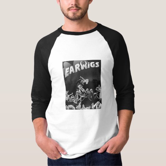 EARWIG HORROR ATTIRE T-SHIRT (Voorkant)