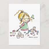 EAS-001 Colored Eggs Briefkaart (Voorkant)