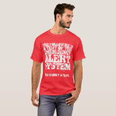 EAS-test (wit) (DUBBELE ZIJDE!) T-shirt (Voorkant volledig)
