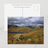 Easedale Tarn Cumbria England Briefkaart (Voorkant / Achterkant)