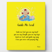 Easel met canvas: een Lord's Prayer Fotoplaat (Voorkant)