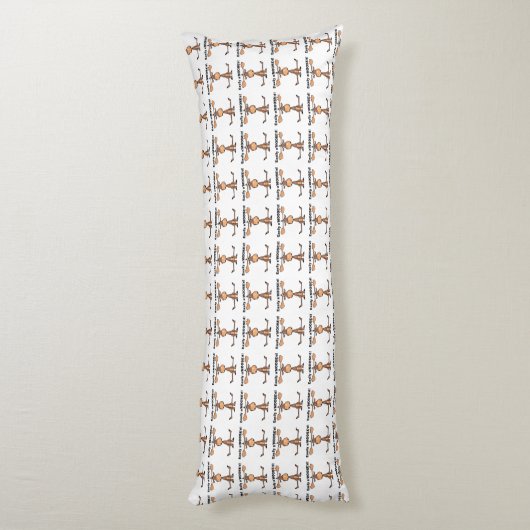 Easily A'Moose Lichaamskussen (Achterkant (Verticaal))