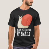 easily by snails snail t-shirt (Voorkant)