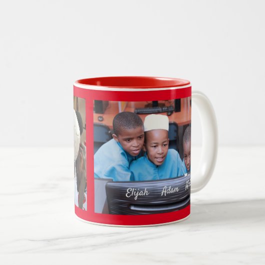 Easily Create Your Personalised Custom Photo Mug (Devant droit)