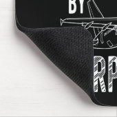 Easily Distracted By Airplanes Funny Plane Lovers  Muismat (Hoek)