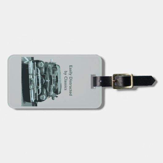 Easily Distracted by Classics Bagagelabel (Voorkant horizontaal)