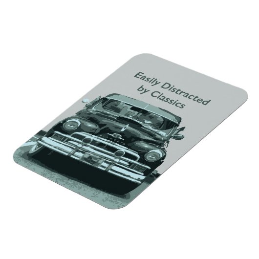 Easily Distracted by Classics Magneet (Linkerzijde)