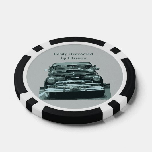 Easily Distracted by Classics Poker Chips (Enkel)