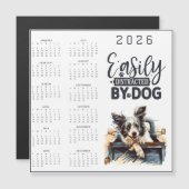Easily Distracted By Dog Calendar (Voorkant / Achterkant)