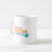 Easily distracted by dogs koffiemok (Voorkant links)