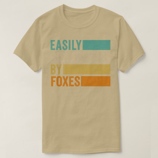 Easily Distracted By Foes T-shirt (Design voorkant)