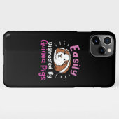 Easily Distracted By Guinea Pigs | Cute Pet Lover iPhone Hoesje (Achterkant horizontaal)
