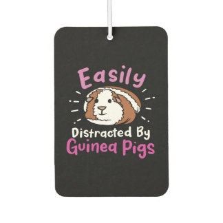 Easily Distracted By Guinea Pigs | Cute Pet Lover Luchtverfrisser