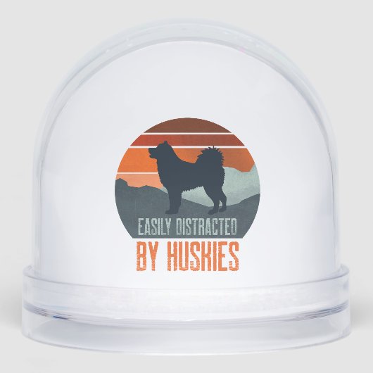 Easily Distracted By Huskies Dog Walking (Avant)