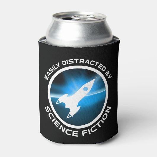 Easily Distracted By Science Fiction Blikjeskoeler (Blikje Voorkant)