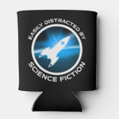 Easily Distracted By Science Fiction Blikjeskoeler (Achterkant)