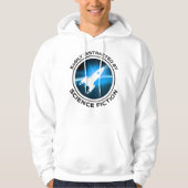 Easily Distracted By Science Fiction Hoodie (Voorkant)