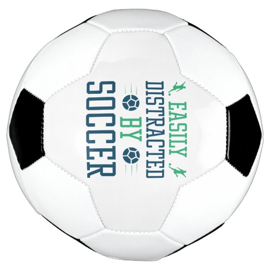 Easily Distracted By Soccer Voetbal (Gedraaid)
