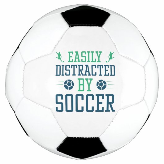 Easily Distracted By Soccer Voetbal (Voorkant)