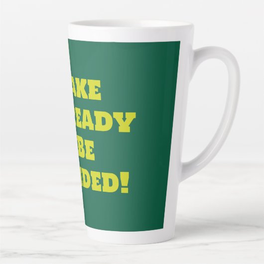 easily offended latte mok (Rechts)