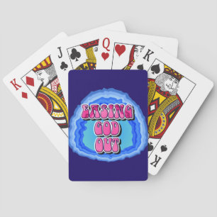 Easing GOD Out Geode 12 Stap AA Recovery Slogan Pokerkaarten