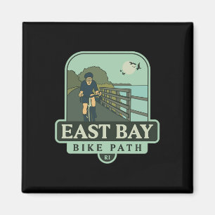 East Bay Bike Path - Rhode Island (fietsen) Magneet