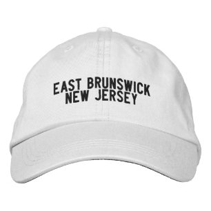 East Brunswick New Jersey Hoed Geborduurde Pet