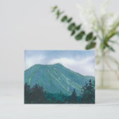 East Burke Vermont, carte postale Burke Mountain (Debout devant)