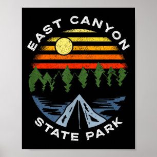 East canyon state park Utah bergen bos Poster
