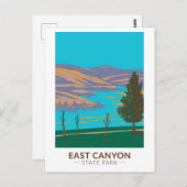 East Canyon State Park Utah  Briefkaart (Voorkant / Achterkant)