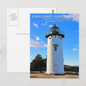 East Chop Lighthouse, Massachusetts Briefkaart (Voorkant / Achterkant)