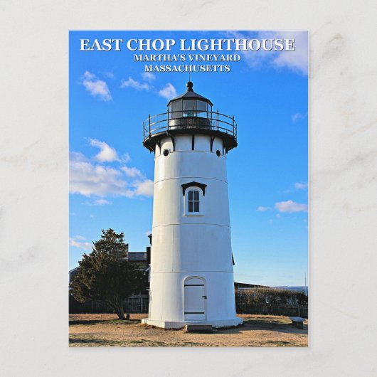 East Chop Lighthouse, Massachusetts Briefkaart (Voorkant)