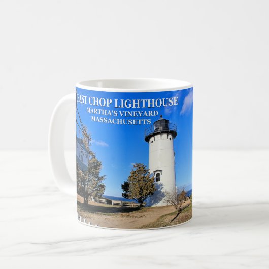 East Chop Lighthouse, Massachusetts Mug (Devant gauche)