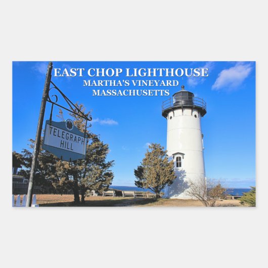 East Chop Lighthouse, Massachusetts Stickers (Voorkant)