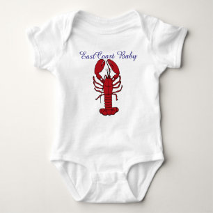 East Coast Baby Lobster Nova Scotia Canada Romper