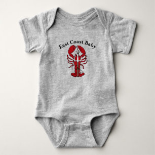 East Coast Baby Lobster Nova Scotia Canada Toddler Romper