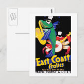 East Coast Frolics, nr. 6 Briefkaart (Voorkant / Achterkant)