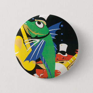East Coast Frolics Ronde Button 5,7 Cm