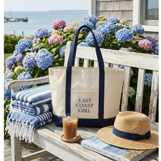 East Coast Girl Preppy Kust Tote Bag