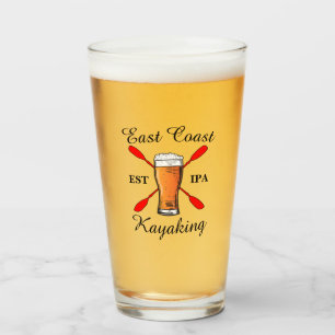 East Coast Kayaking est IPA-glas Glas