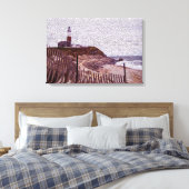 East Coast Lighthouse Canvas Afdruk (Insitu (Slaapkamer))