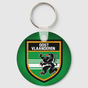 East Flanders-vlag Sleutelhanger