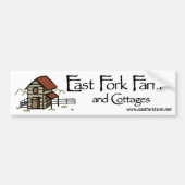 East Fork Boerderij Bumpersticker (Voorkant)